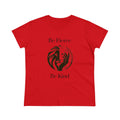 Be Fierce, Be Kind- Women's Midweight Cotton Tee T-Shirt 15 Pet Nifty